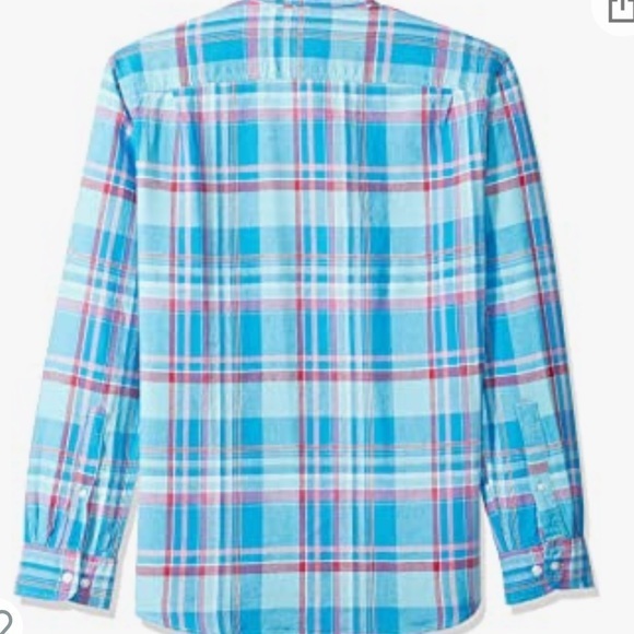 Amazon Essentials Men's Regular-Fit Long-Sleeve Linen Cotton Shirt - Picture 3 of 3